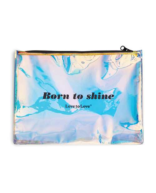 product image, Love to Love Born to Shine Pouch - Black Onyx GWP