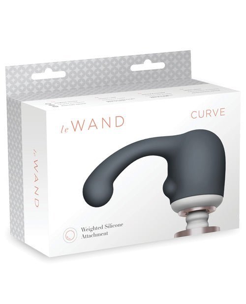 product image, Le Wand Curve Weighted Silicone Attachment