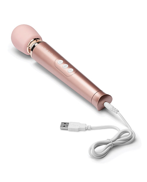 image of product,Le Wand Petite Rechargeable Vibrating Massager - Rose Gold