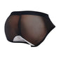 Male Basics Mob Maitre D Brief, Bow & French Cuffs Black/white