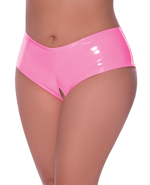 image of product,Hard Candy Low Rise Split Crotch Boy Short Qn