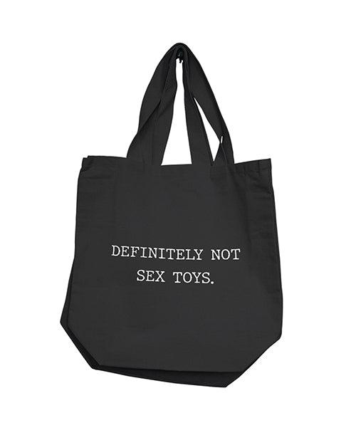 product image, Nobu Definitely Not Sex Toys Reusable Tote - Black