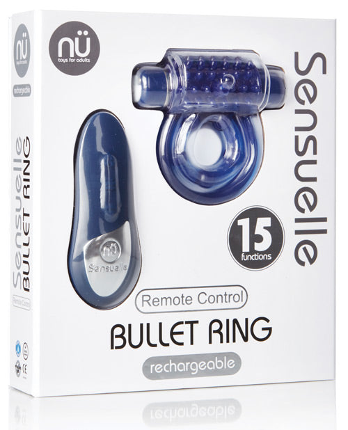 product image, Sensuelle Remote Control Rechargeable Bullet Ring