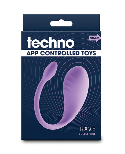 product image, Techno Rave App Controlled Kegel Vibrator - Purple