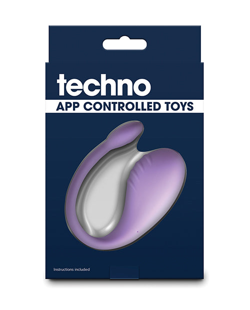 image of product,Techno Rave App Controlled Kegel Vibrator - Purple