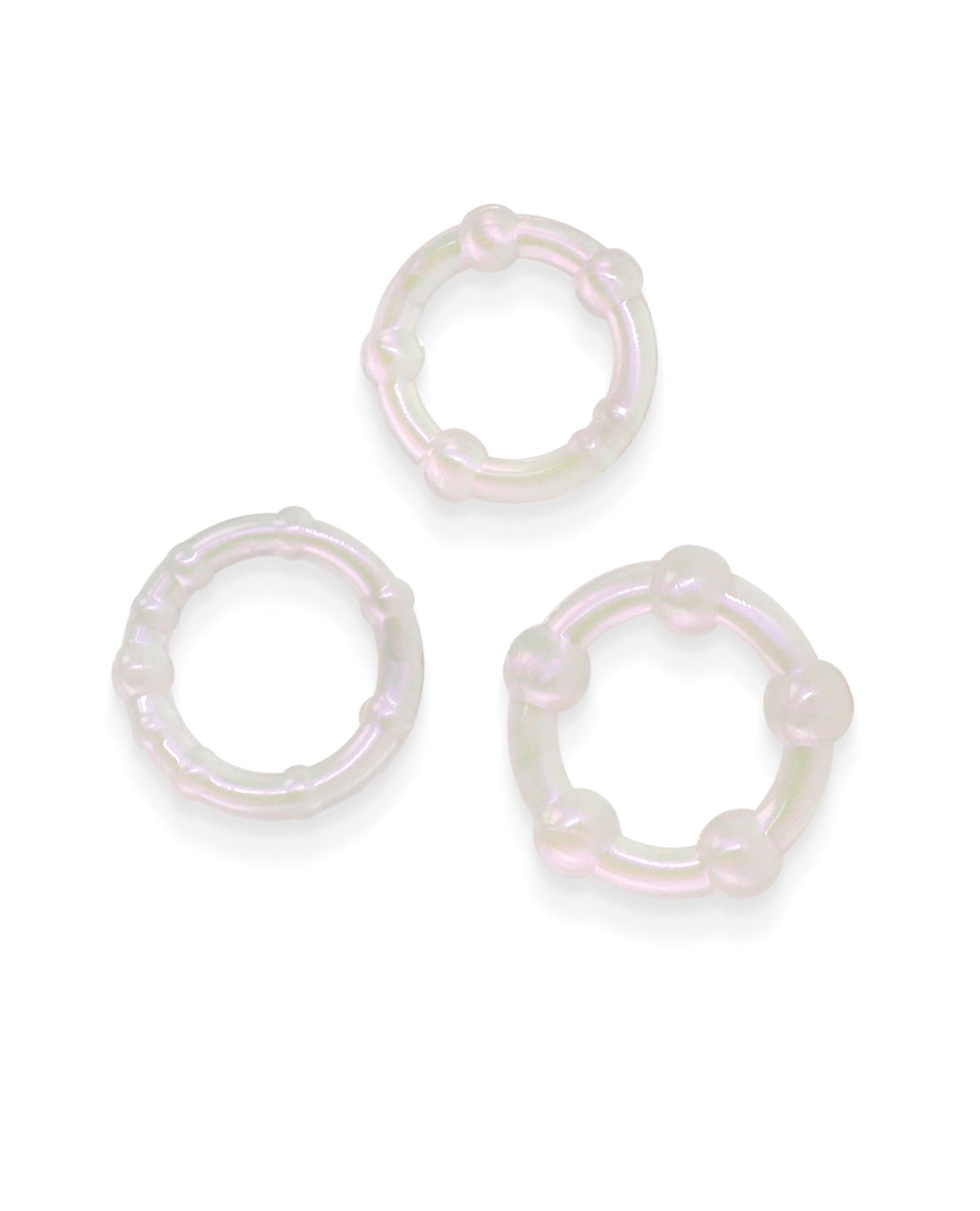 image of product,Fantasia Intensity Cock Rings - Pearl