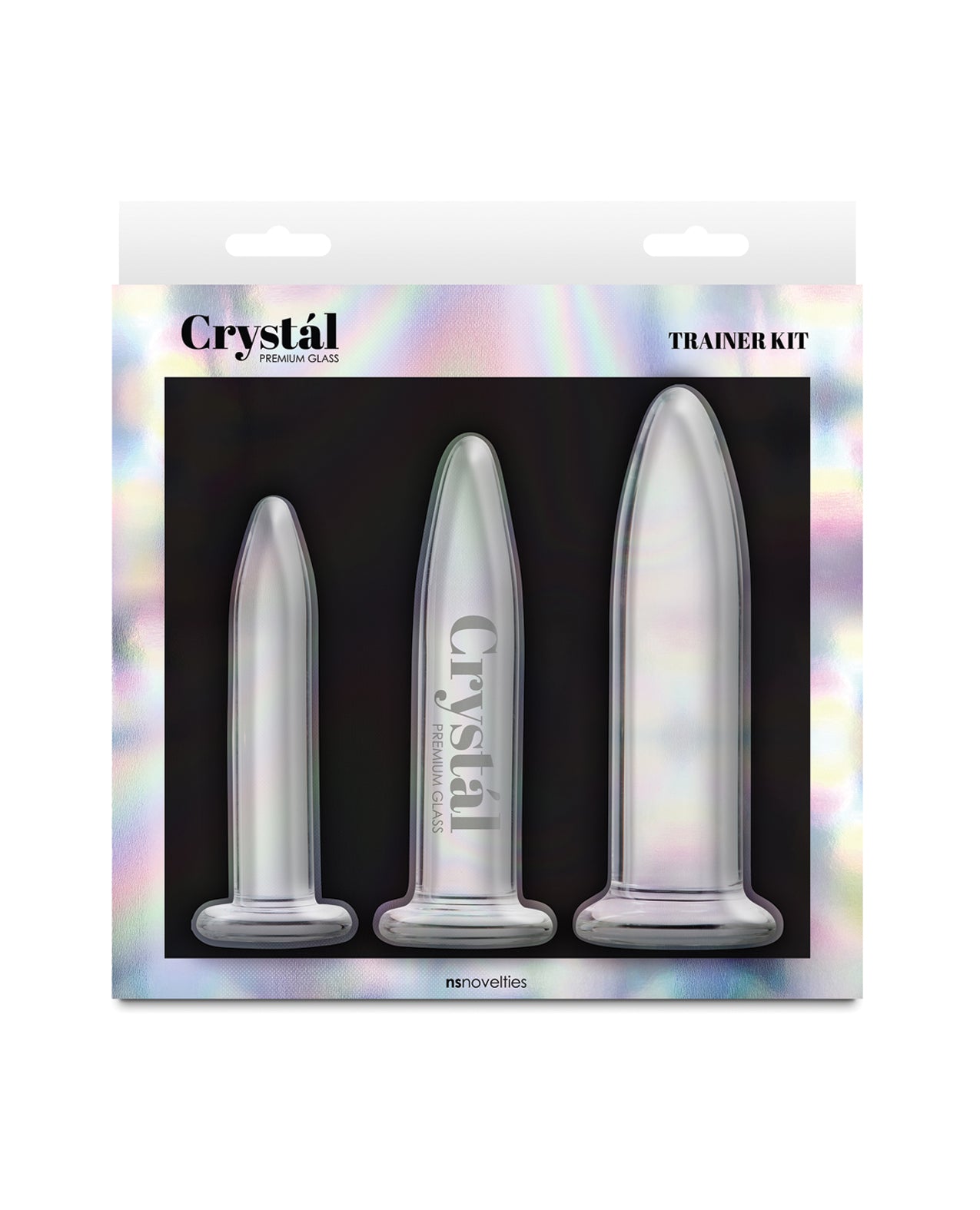 product image, Crystal Anal Trainer Kit - Clear  3 pc Set