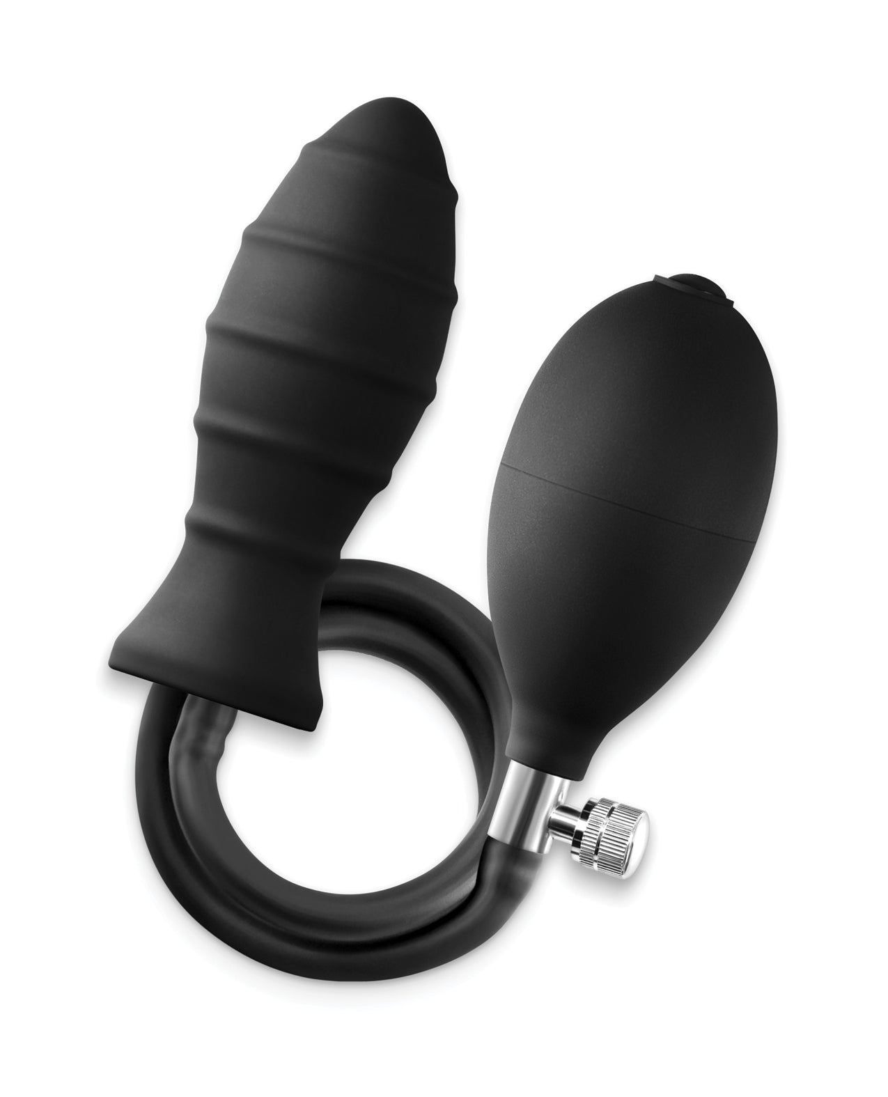 image of product,Renegade Inflataplay Inflatable Anal Plug - Black