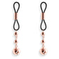 Bound Nipple Clamps - Rose Gold