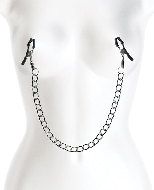 image of product,Bound Nipple Clamps - Gunmetal