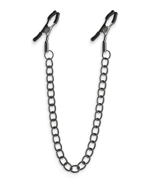 image of product,Bound Nipple Clamps - Gunmetal