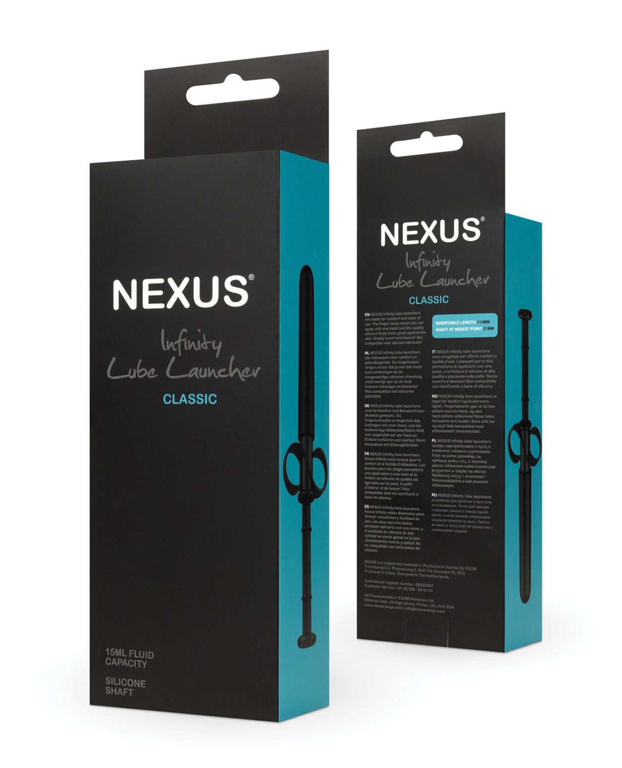 image of product,Nexus Infinity Lube Launcher Classic - Black