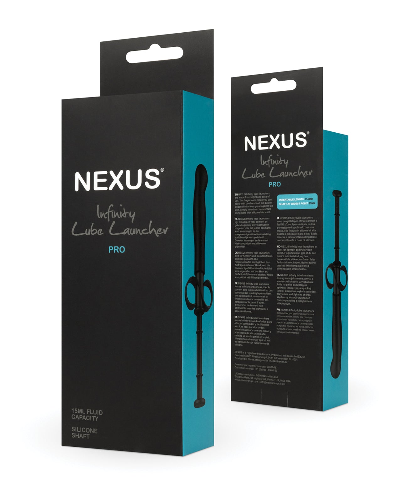 image of product,Nexus Infinity Lube Launcher Pro - Black