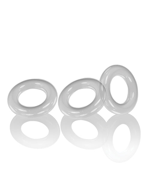 product image, Oxballs Willy Rings - Clear Pack of 3