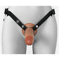 Fantasy X-Tensions Elite 7" Silicone Hollow Strap-on - Brown