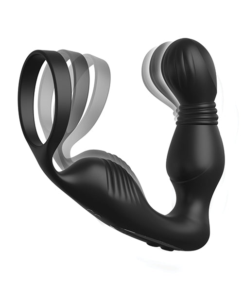 image of product,Anal Fantasy Elite Collection Ass-Gasm Pro P Spot Milker - Black