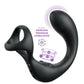 Anal Fantasy Elite Ass-Gasm Taint-Alizer P-Spot Vibrator - Black