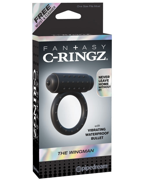 product image, Fantasy C-Ringz The Wingman - Black