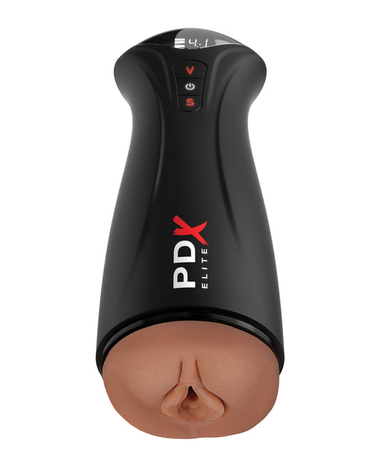 product image,PDX Elite Fuck Gasm Pussy Stroker - Brown