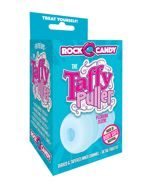 image of product,Rock Candy The Taffy Puller Pleasure Sleeve - Blue