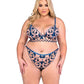 Butterfly Beauty Embroidered Bralette & Panty - Blue - SEXYEONE