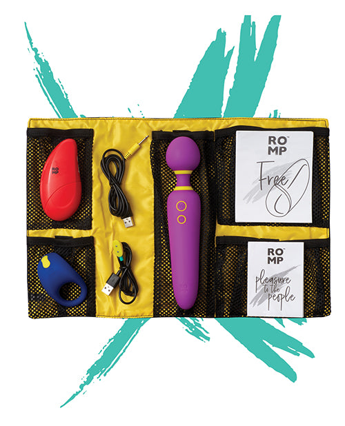 image of product,Romp Pleasure Kit - Flip, Free & Juke In Carrying Case