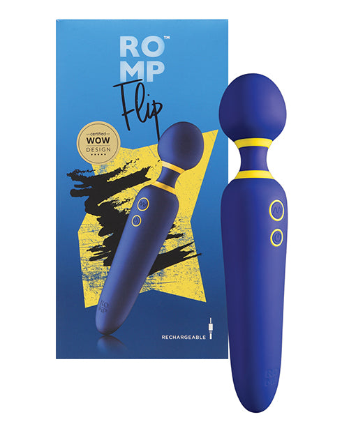 product image, ROMP Flip Wand Massager - Blue