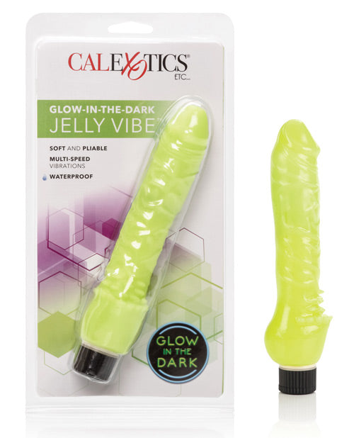 product image, Glow In The Dark 7" Jelly Penis Vibe