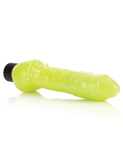 image of product,Glow In The Dark 7" Jelly Penis Vibe