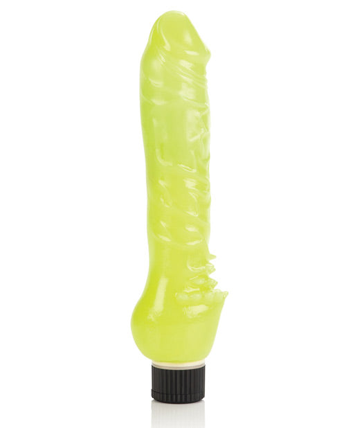 image of product,Glow In The Dark 7" Jelly Penis Vibe