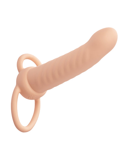 product image,Performance Maxx Rechargeable Ribbed Dual Penetrator - Ivory