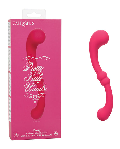 product image, Pretty Little Wands Curvy Massager - Pink