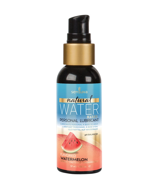 product image,Sensuva Natural Water Based Personal Moisturizer - 1.93 oz Watermelon