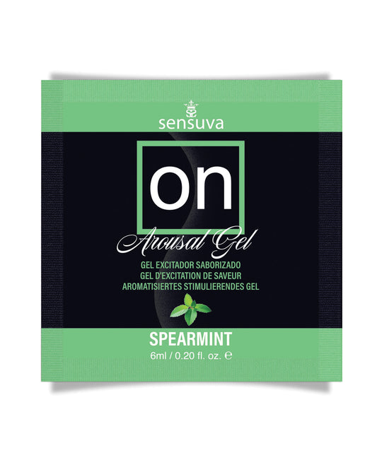 product image,ON For Her Arousal Gel Single Use Packet - 6 ml Spearmint