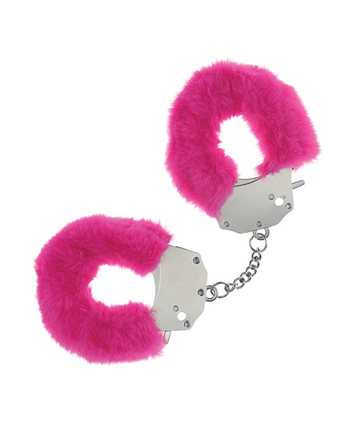 image of product,Shots Ouch! Heavy-duty Fluffy Handcuffs