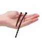 Shots Ouch Urethral Sounding Beginners Silicone Plug Set - Black