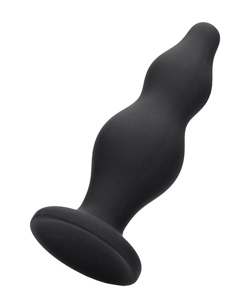 image of product,Shots Ouch Bubble Butt Plug - Black