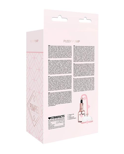 image of product,Shots Pumped Pussy Pump - Rose Gold