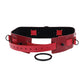 Sex & Mischief Ex's & Oh's Bound & Belted - Red/Black