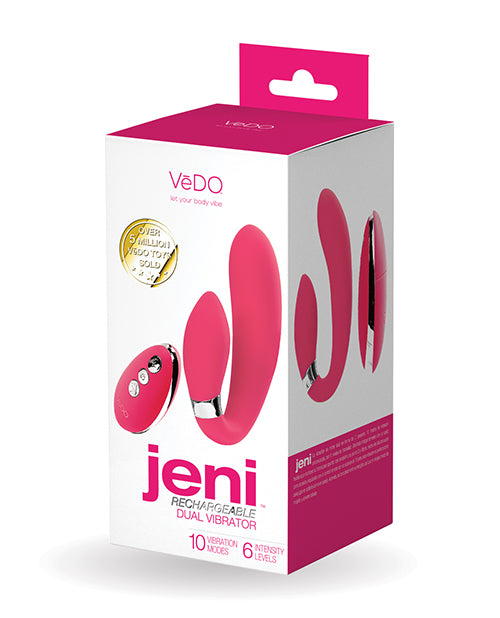 product image, VeDO Jeni C-Shaped Dual Motor Vibe w/Remote