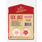 Wood Rocket Adult Couples Sex Dice Game - Red