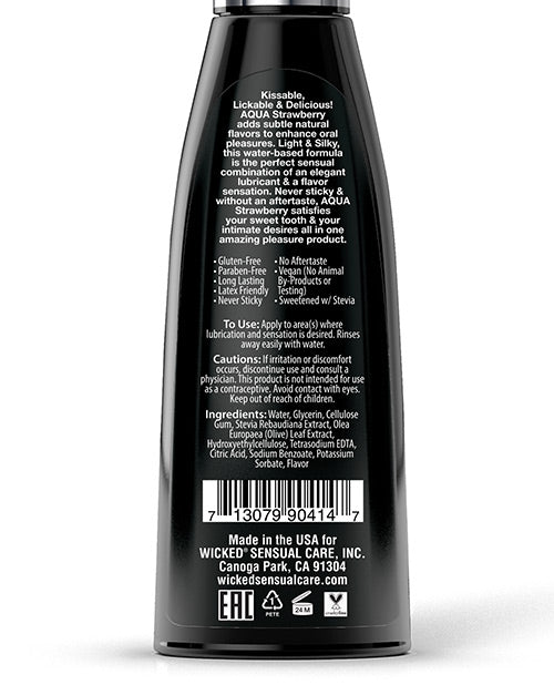 image of product,Wicked Sensual Care Aqua Water Based Lubricant