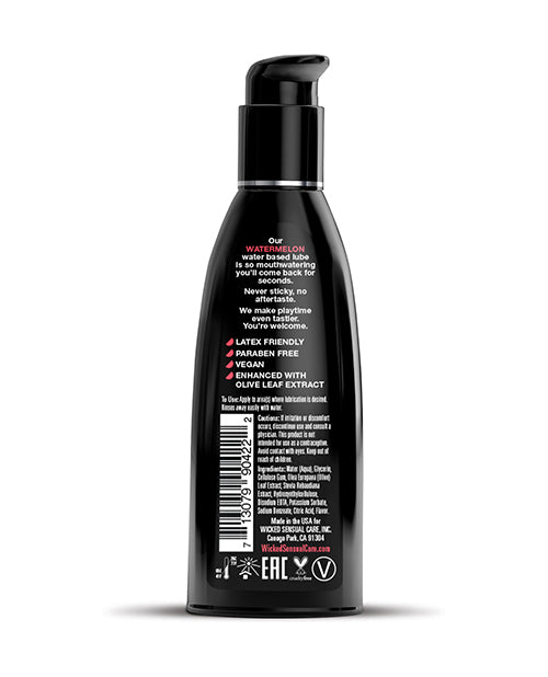 image of product,Wicked Sensual Care Water Based Lubricant - 2 Oz