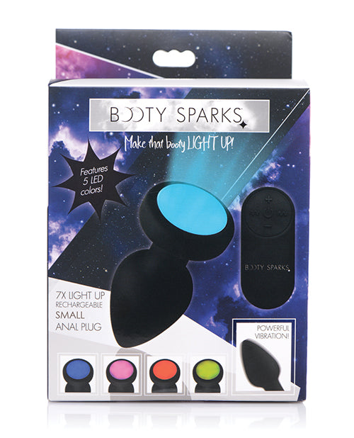 product image, Bootysparks Silicone Vibrating Led Plug