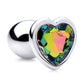 Bootysparks Rainbow Prism Heart Anal Plug