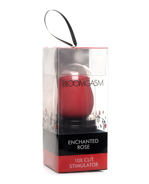 product image, NO ETA Inmi Bloomgasm Enchanted Rose 10X Clitoral Stimulator w/Case - Red