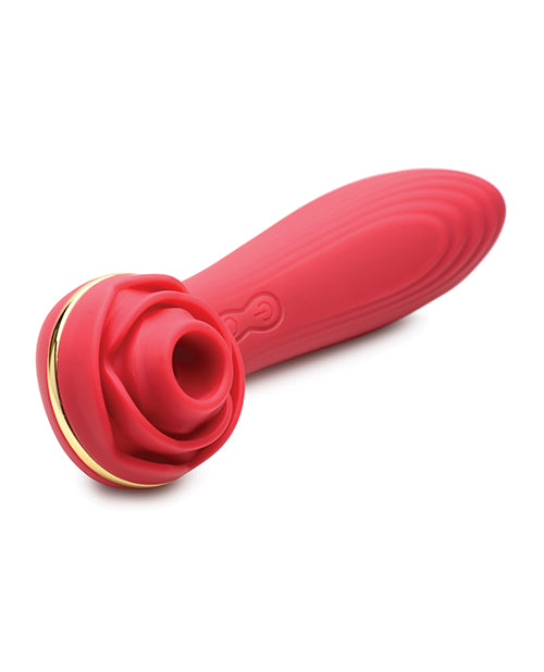 image of product,Inmi Bloomgasm Passion Petals 10x Silicone Suction Rose Vibrator