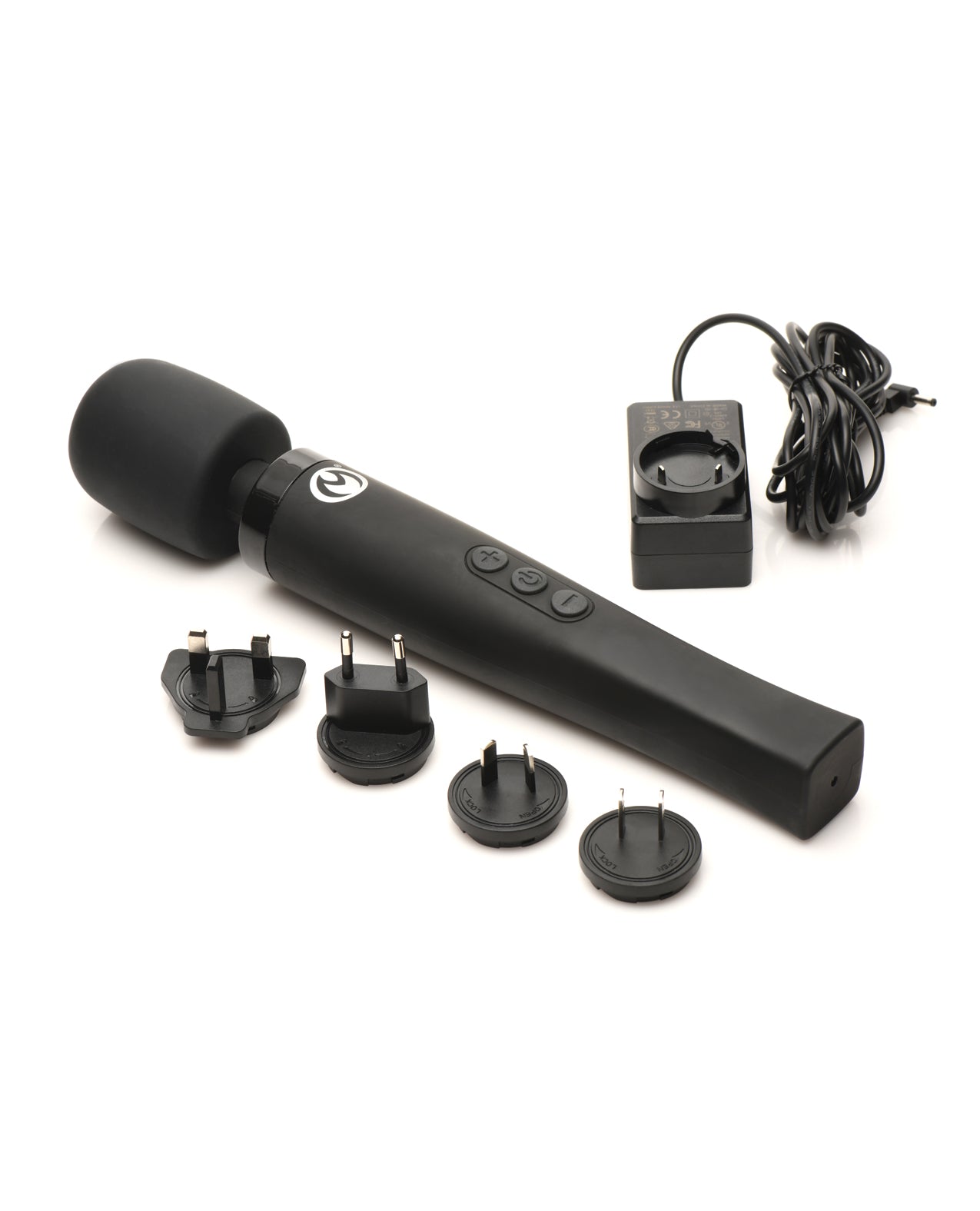 image of product,Master Series Thunderstick Pro Wand Massager - Black