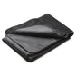 Bedroom Bliss Love Cover Waterproof Throw Blanket - Black