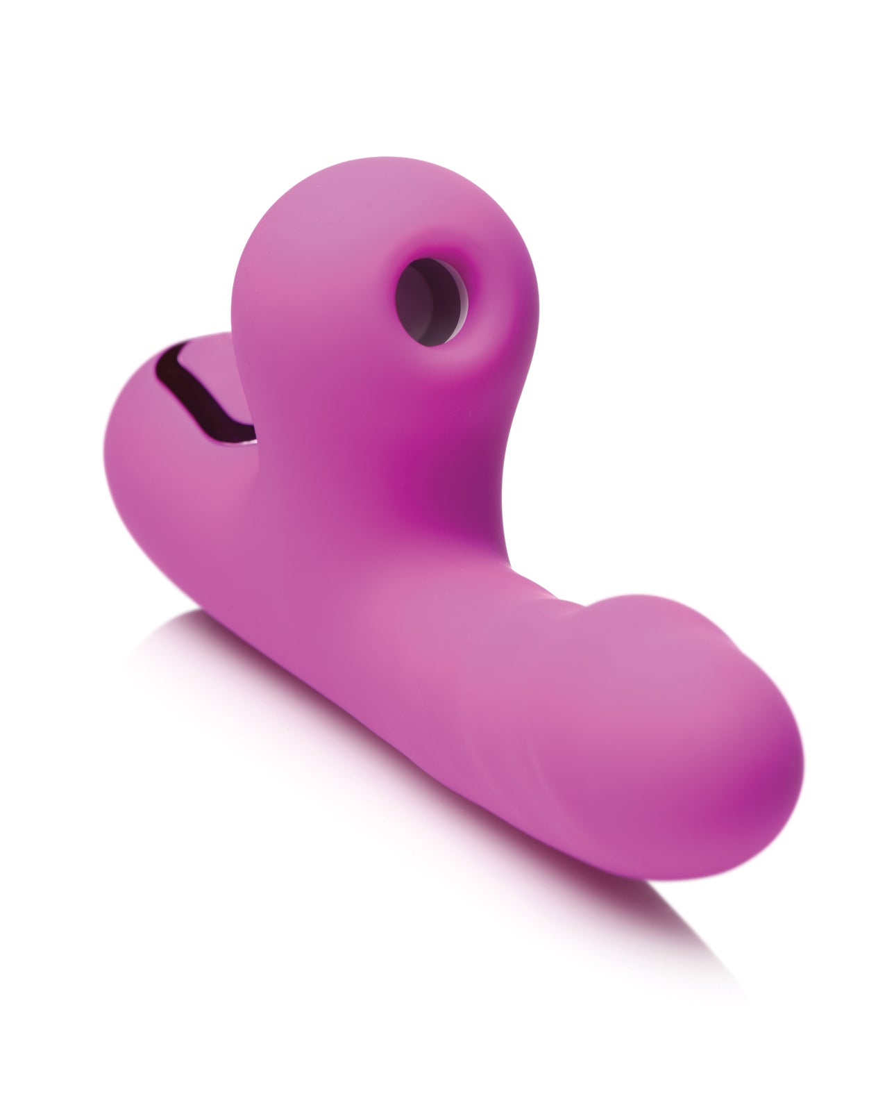 image of product,Bang! Mini Suction Rabbit Vibrator - Purple